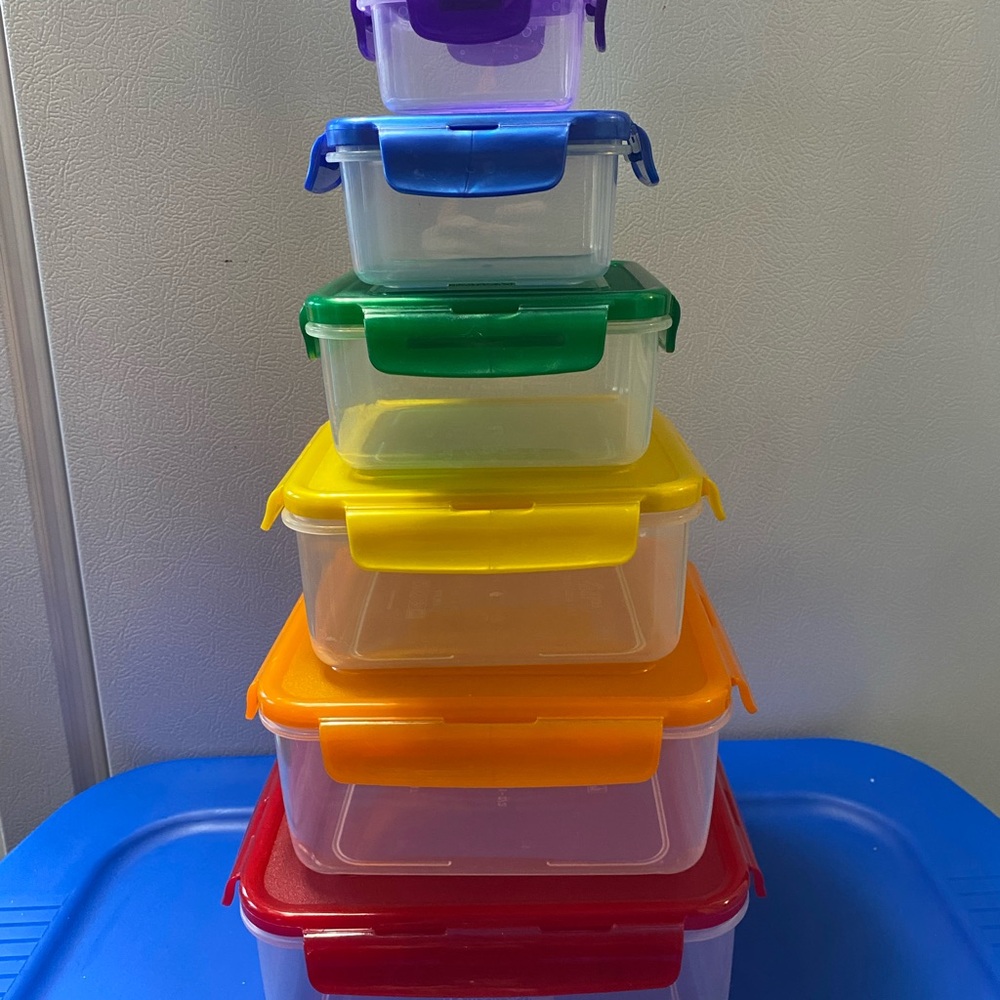 Colorful Food Storage Container Set